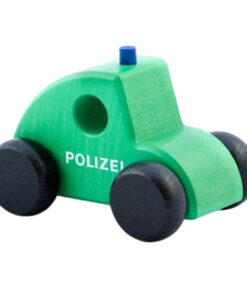 Holzauto Käfer Polizei - 1-Photo